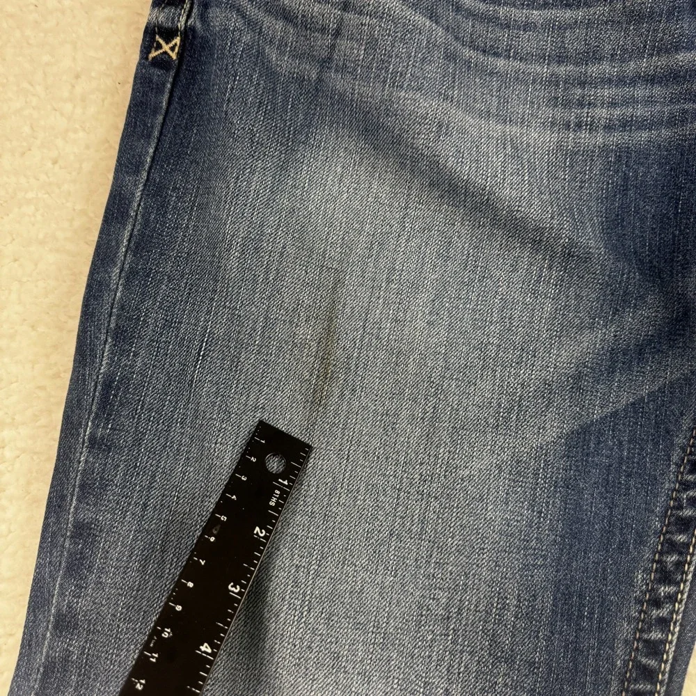 Ariat M2 Bootcut Jeans Mens 42x34 Blue Denim 5 Pockets High Rise Relaxed Fit